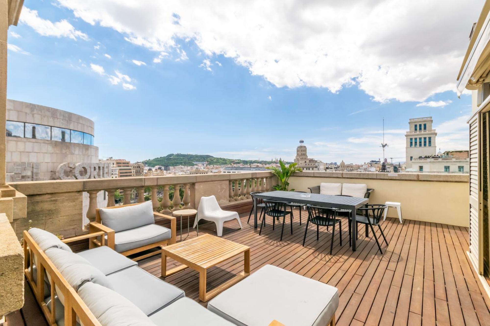 Unique Rentals - Placa Catalunya Central Apartments バルセロナ エクステリア 写真